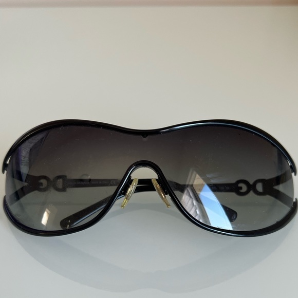 Dolce & Gabbana Black Rhinestone Sunglasses - Picture 2 of 4
